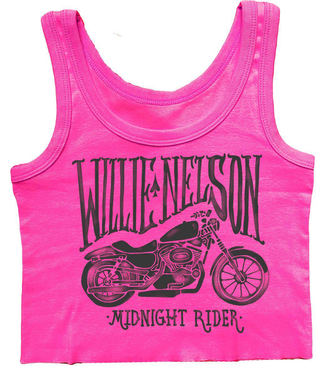 Willie Nelson Not-Quite Crop Tank - Twinkle Twinkle Little One