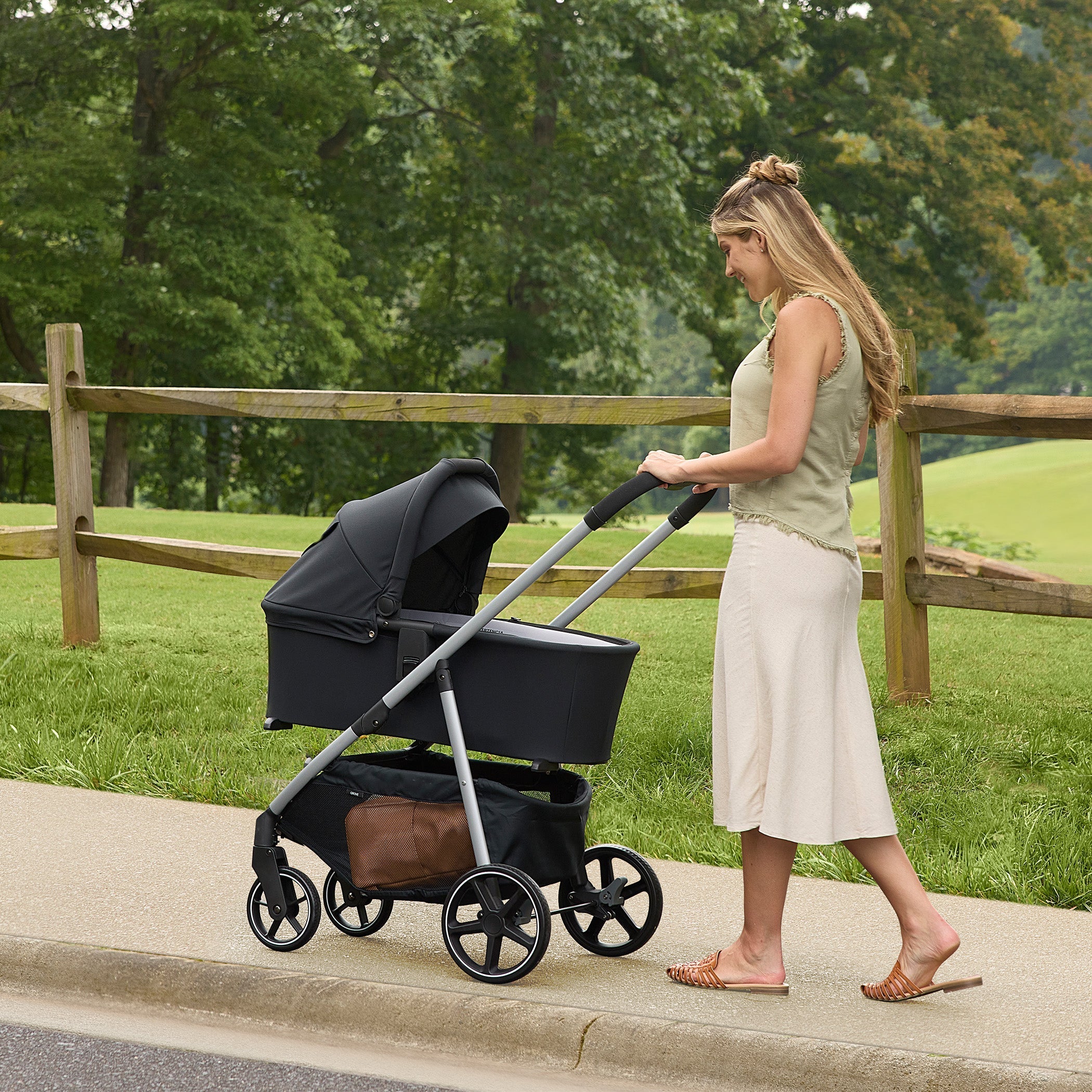 Britax Zinnia Bassinet for Brook, Brook+ and Grove Strollers - Twinkle Twinkle Little One