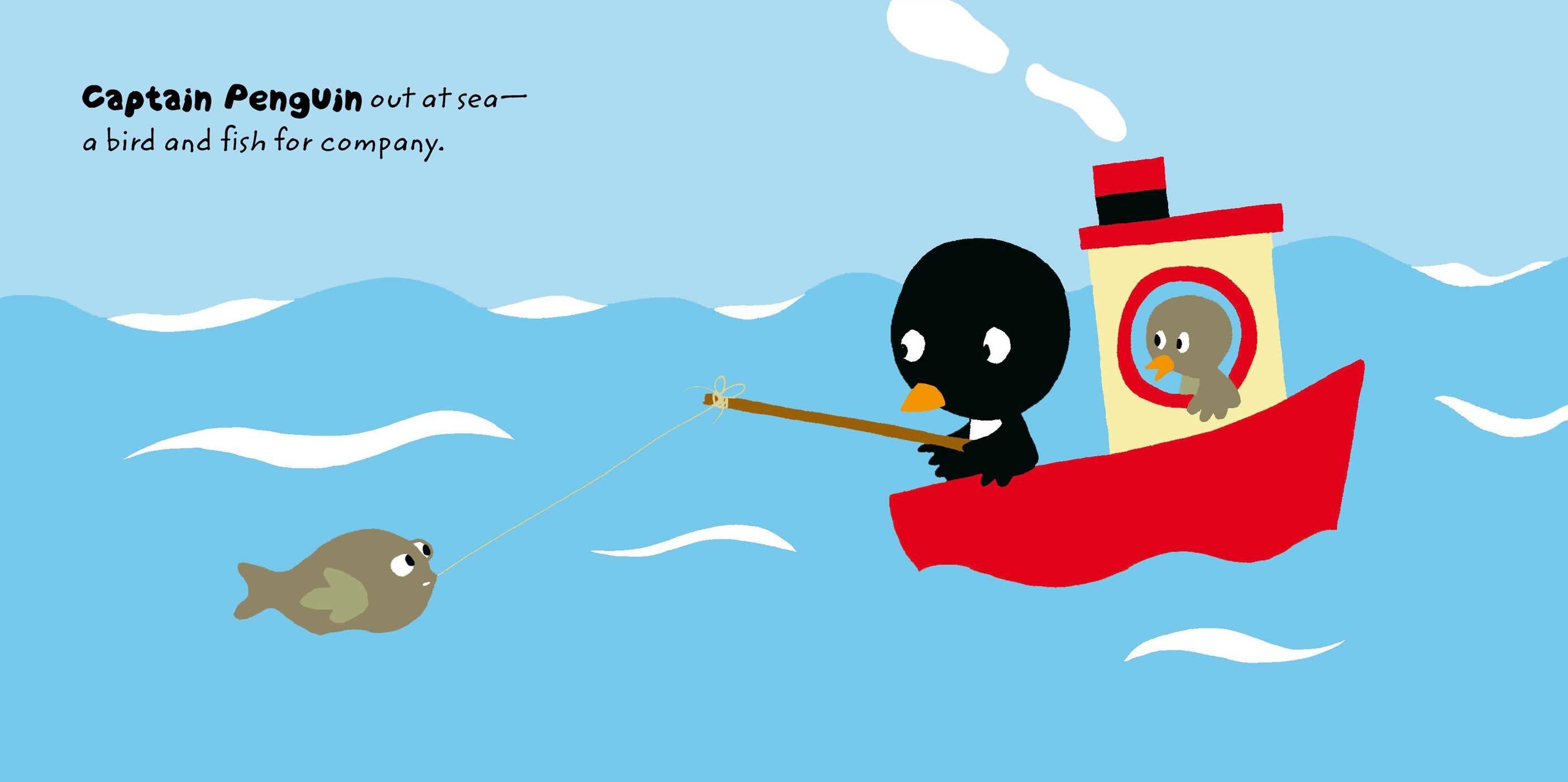 Ahoy Captain Penguin Bath Book - Twinkle Twinkle Little One