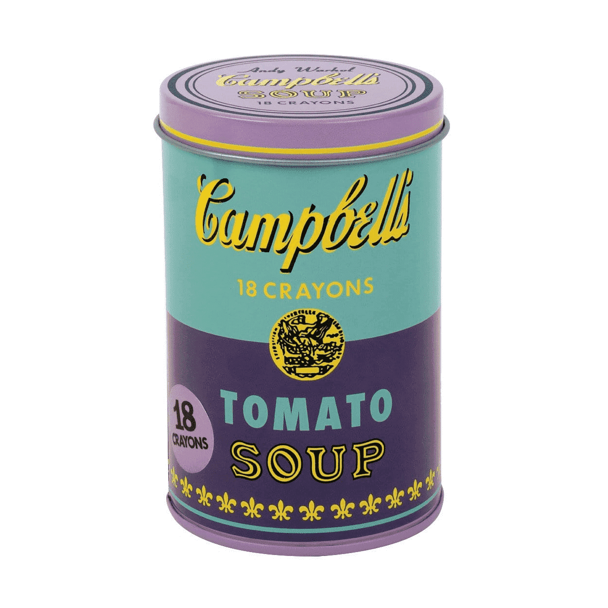 Andy Warhol Soup Can Crayons Purple - Twinkle Twinkle Little One