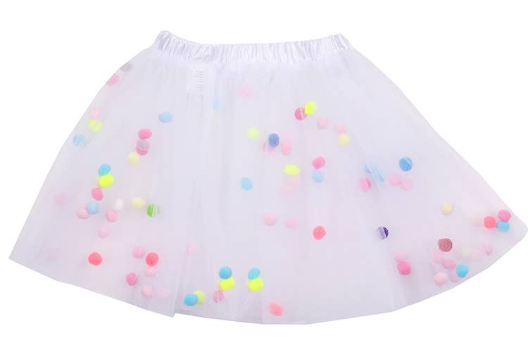 White Pom Pom Tutu - Twinkle Twinkle Little One