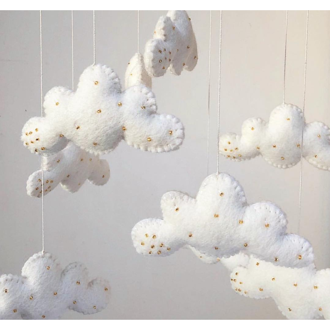 White Cloud Mobile - Twinkle Twinkle Little One