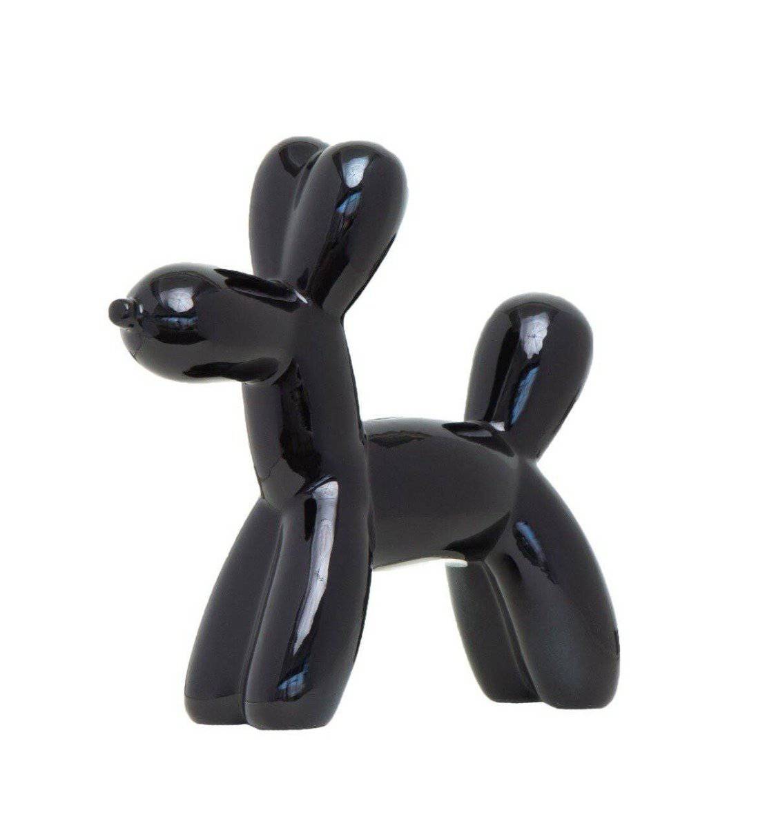 Black Mini Balloon Dog Bank - 7.5" - Twinkle Twinkle Little One