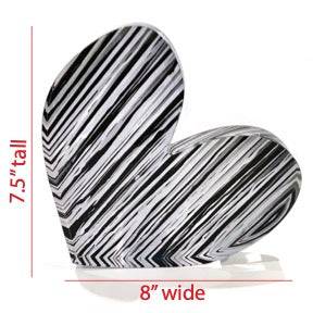 Black & White Drips Heart Block - Twinkle Twinkle Little One