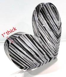 Black & White Drips Heart Block - Twinkle Twinkle Little One