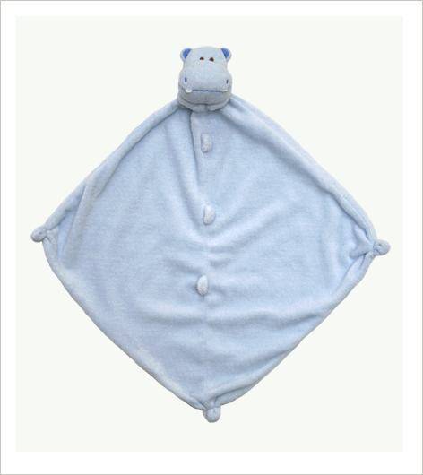Angel Dear Blue Hippo Blankies