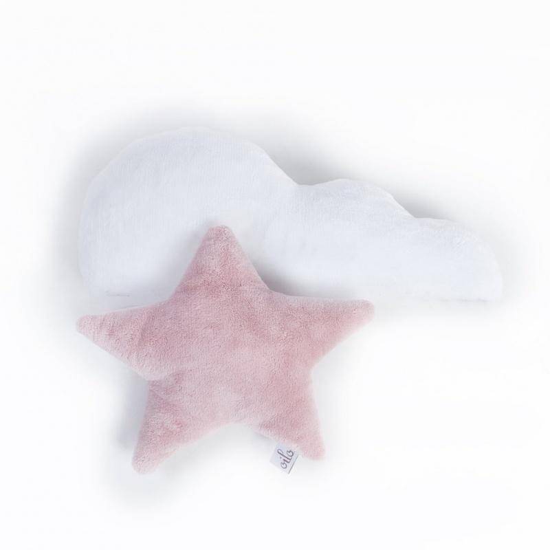 Blush Star Pillow