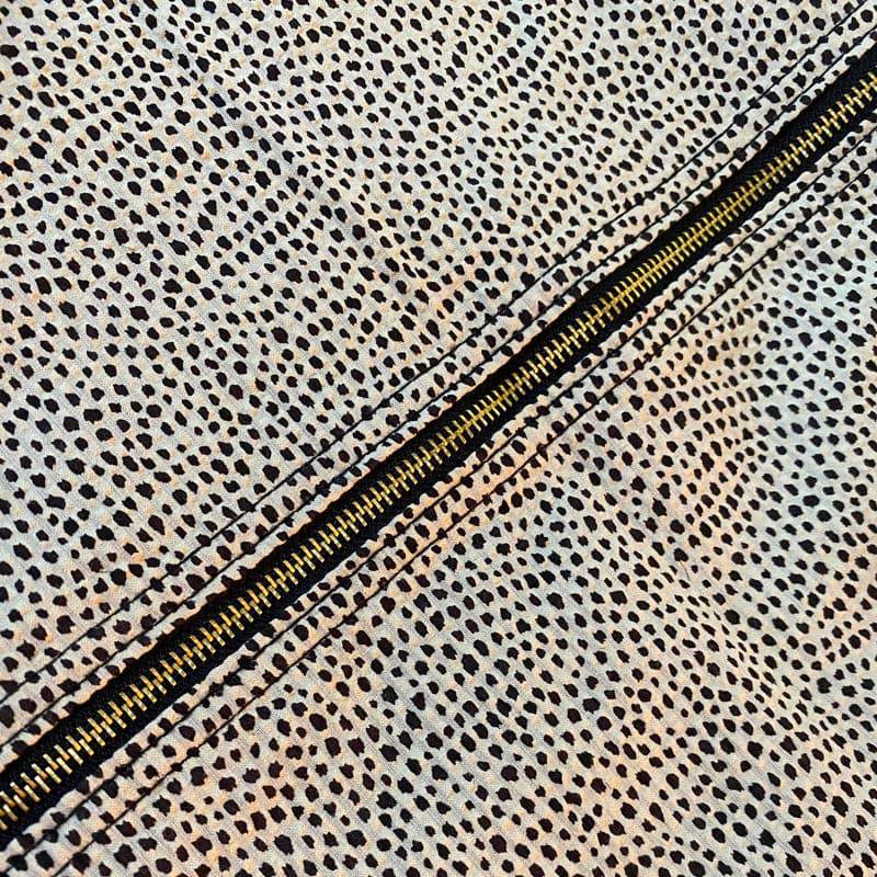 Cheetah Seersucker Traveler - Twinkle Twinkle Little One