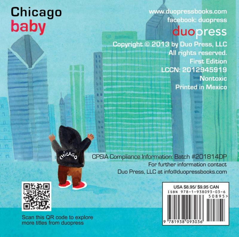 Chicago Baby Board Book