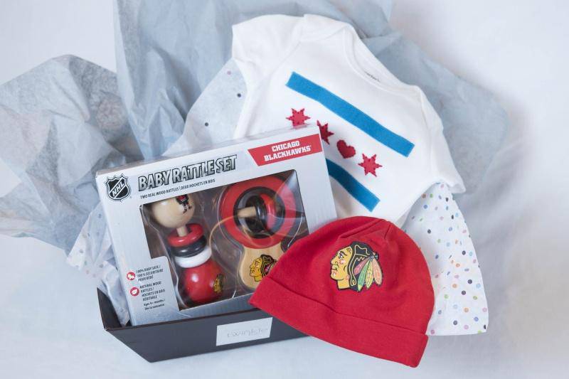 Chicago Blackhawks Gift Basket