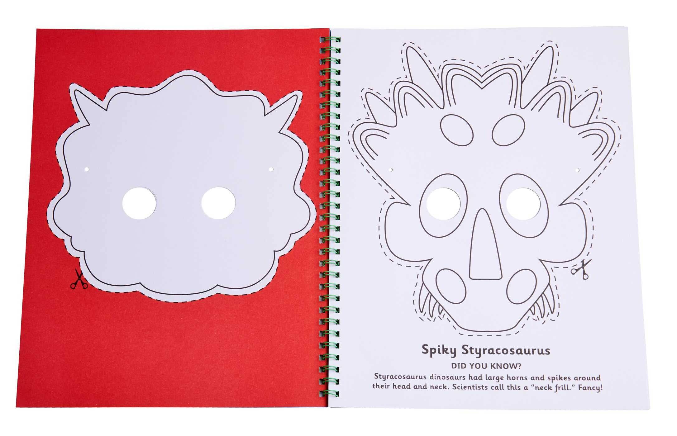 Color & Cut Masks: Dinosaurs - Twinkle Twinkle Little One