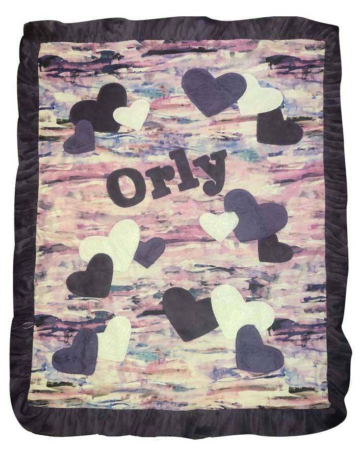 Confetti Hearts Boogie Baby Blanket