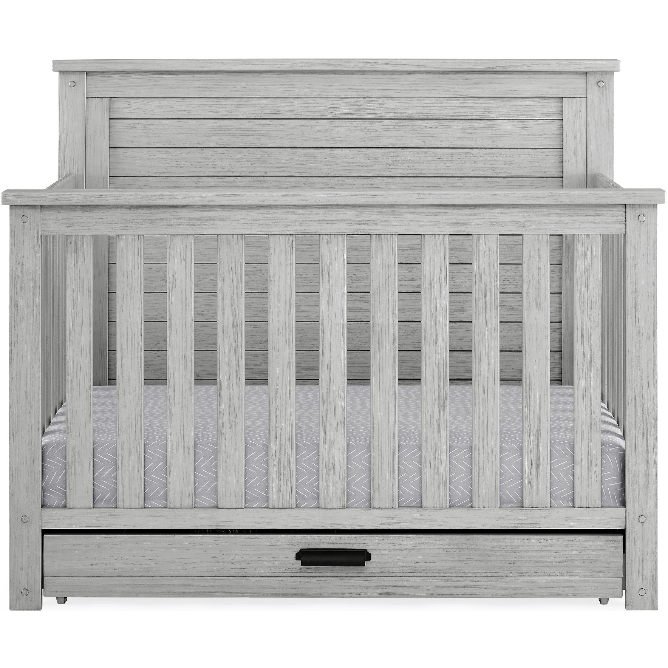 Cameron 6-in-1 Convertible Crib with Trundle Drawer - Twinkle Twinkle Little One