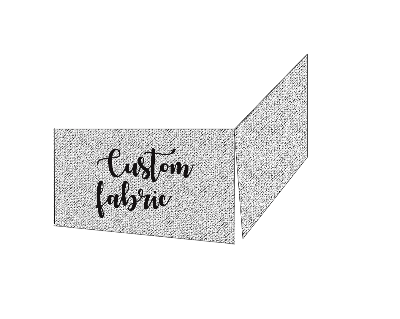 Flat Crib Skirt in Custom Fabric - Twinkle Twinkle Little One