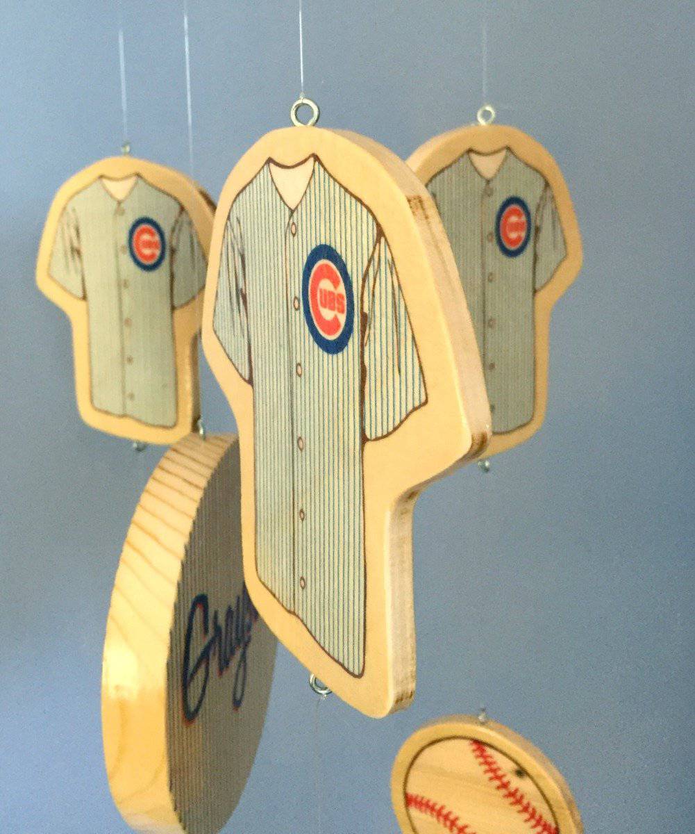 MLB Team Wood Mobile - Twinkle Twinkle Little One