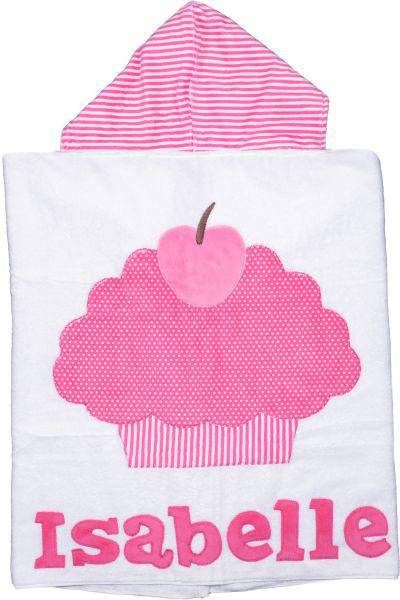 Cupcake Hooded Towel