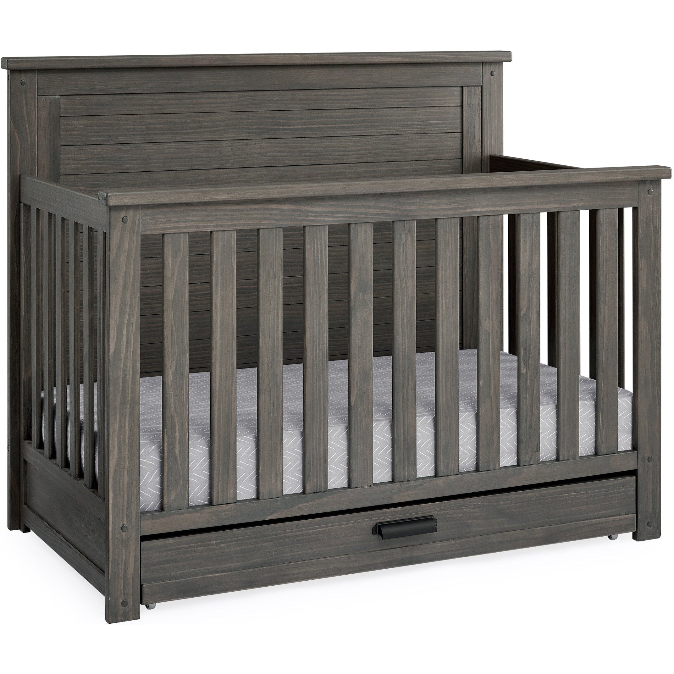 Cameron 6-in-1 Convertible Crib with Trundle Drawer - Twinkle Twinkle Little One