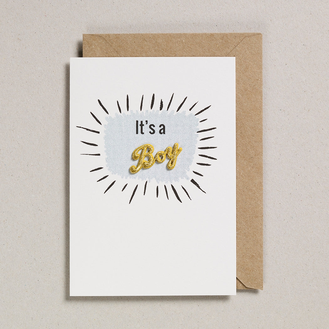 It's a Boy New Baby Card - Twinkle Twinkle Little One