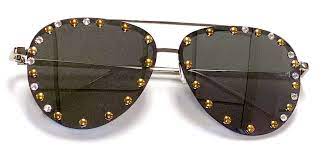 Aviator Sunglasses with Stones - Twinkle Twinkle Little One