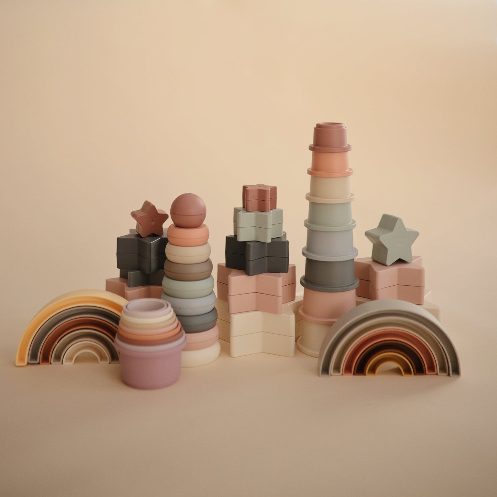 Stacking Cups Toy - Forest - Twinkle Twinkle Little One