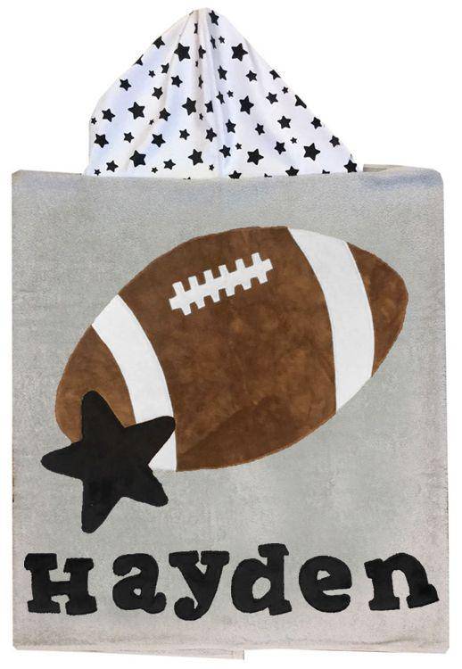 Baseball Hooded Towel