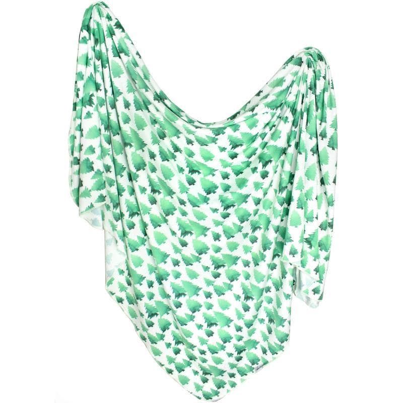 Forest Knit Swaddle Blanket