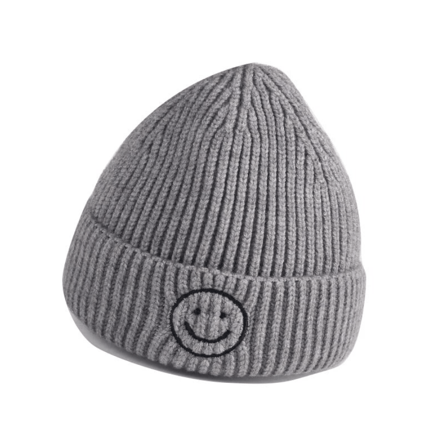 Smiley Embroidered Winter Beanie - Twinkle Twinkle Little One