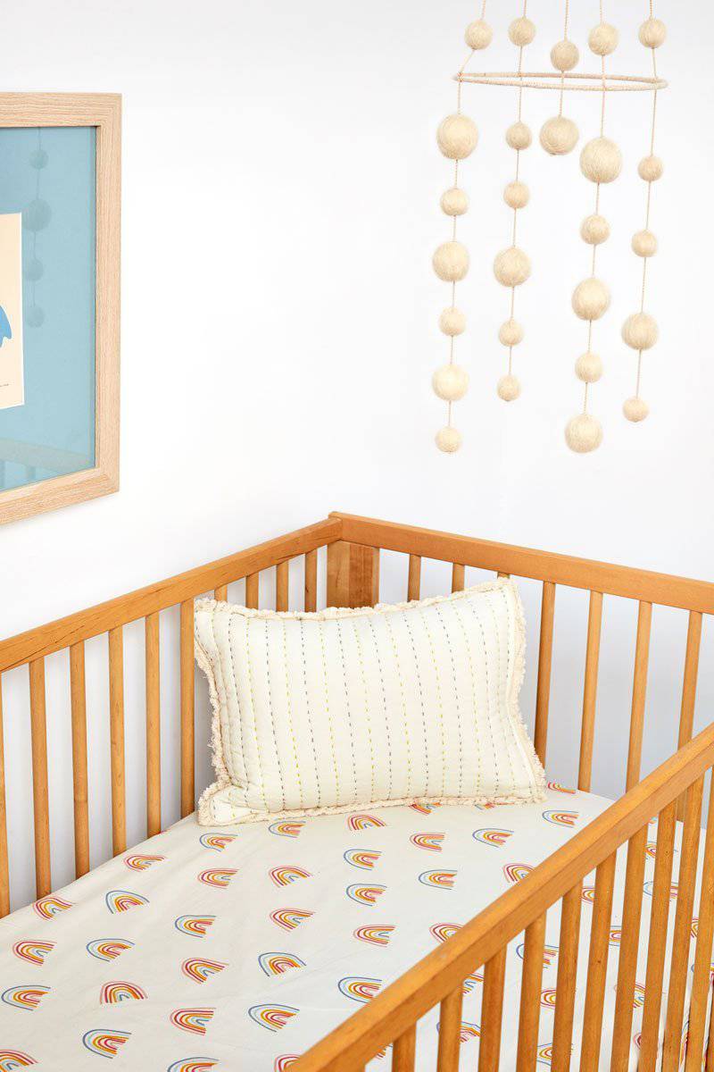 Happy Days Fitted Crib Sheet