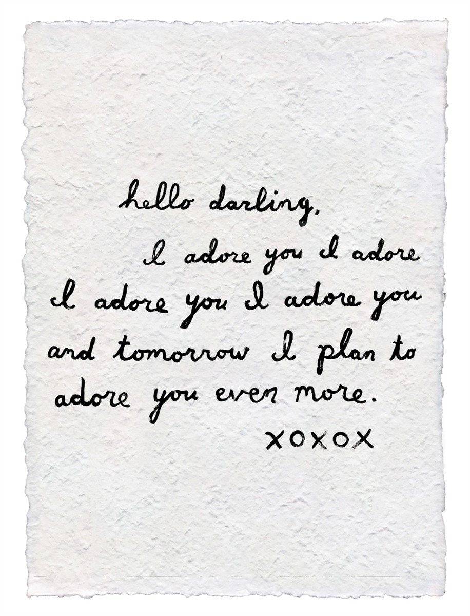 Handmade Paper Print Remember When