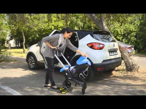 Doona Infant Car Seat & Stroller - Midnight-2