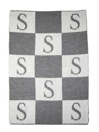 Initial & Blocks Stroller Blanket - Twinkle Twinkle Little One