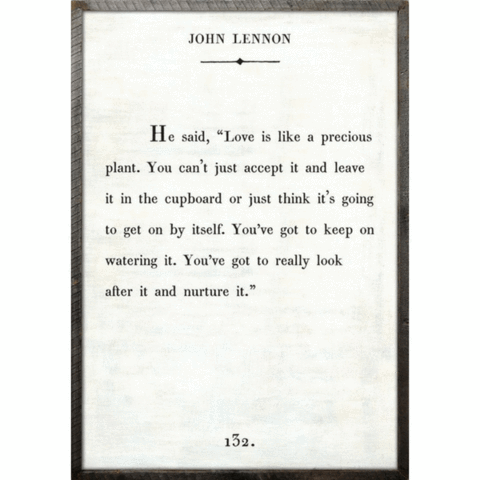 John Lennon Art Piece - Twinkle Twinkle Little One