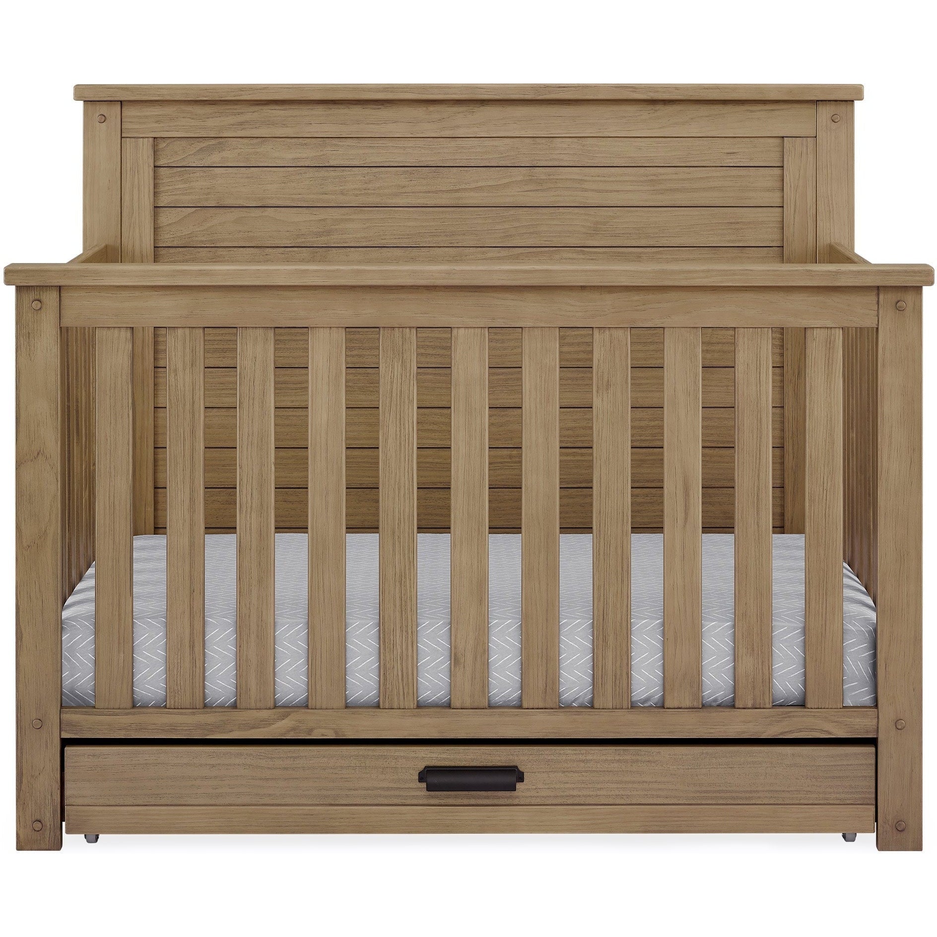 Cameron 6-in-1 Convertible Crib with Trundle Drawer - Twinkle Twinkle Little One