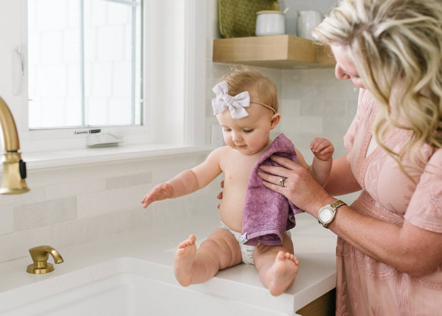 Ultra Soft 6 Pack Wash Cloths - Lily