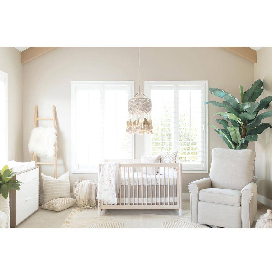 Llama Jersey Crib Sheet - Twinkle Twinkle Little One