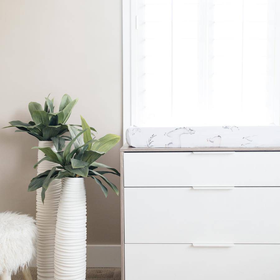 Llama Jersey Changing Pad Cover - Twinkle Twinkle Little One