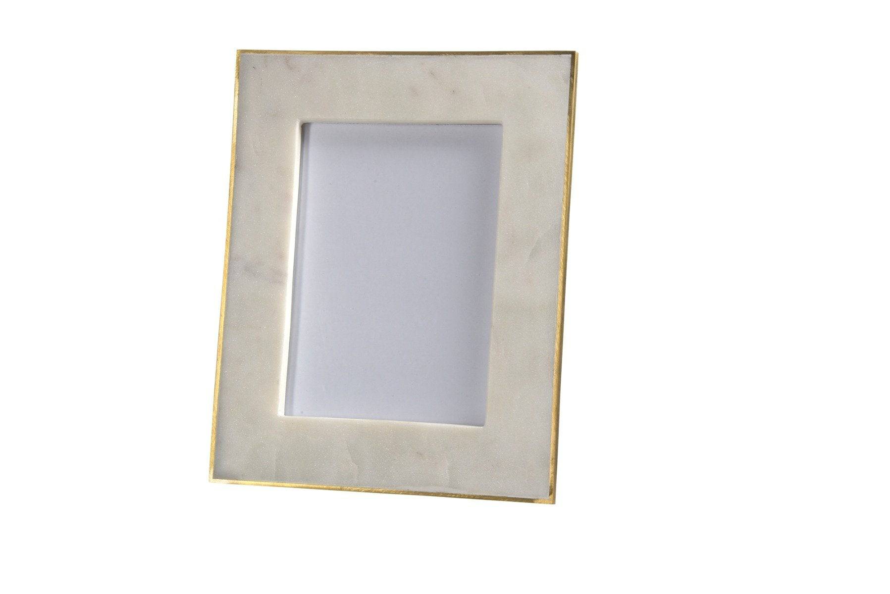 Marble & Gold Trimmed Frame