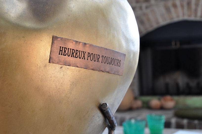 Happily Ever After Brass Heart