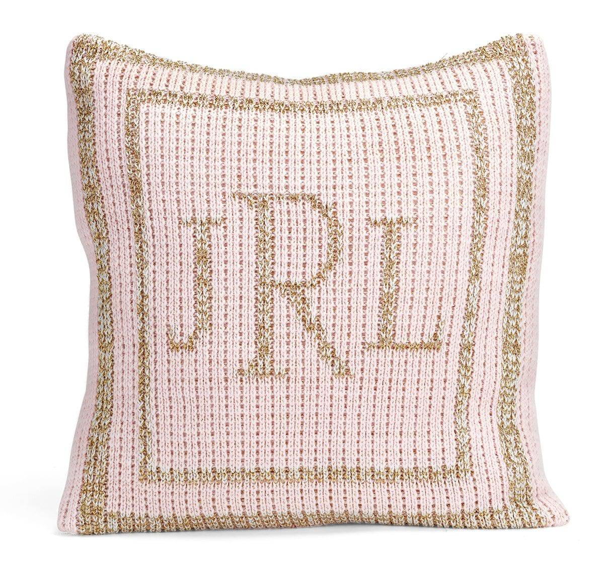 Metallic Chevron Pillow