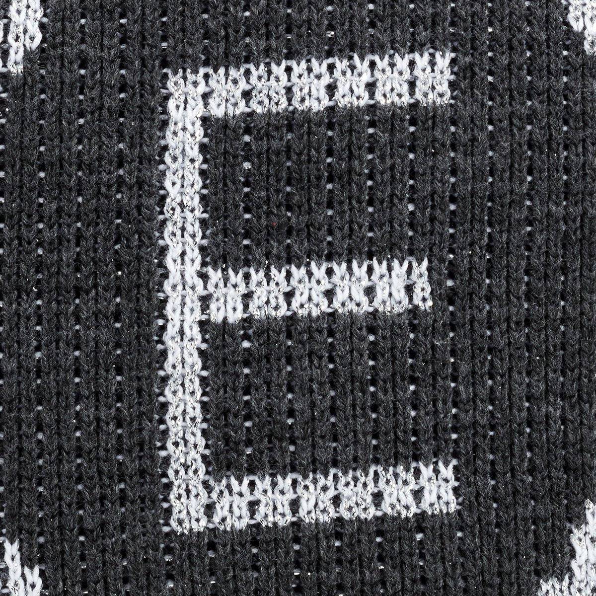 Metallic Initial Stamp & Name Pillow