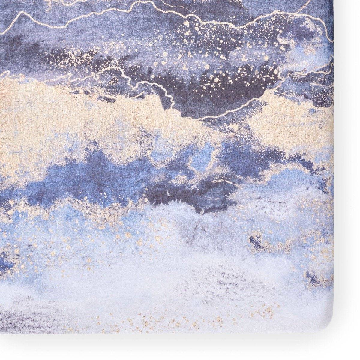 Midnight Sky Jersey Crib Sheet - Twinkle Twinkle Little One