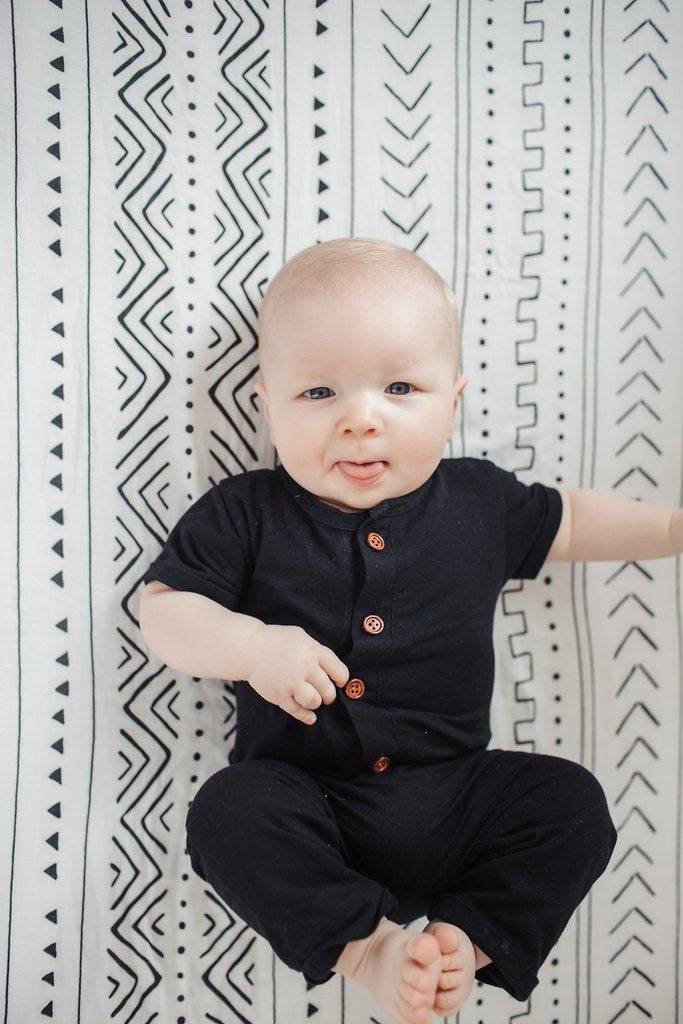 Mudcloth Swaddle Blanket