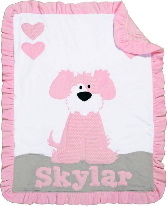 My Dog Spot Boogie Baby Crib Blanket