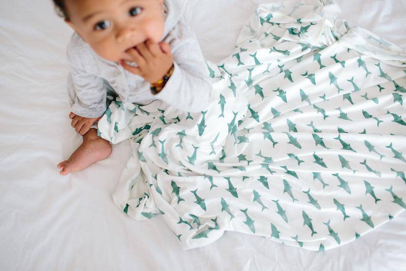 Pacific Knit Swaddle Blanket