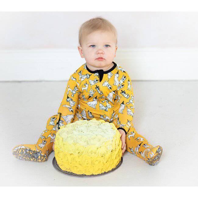 Party Dogs Bamboo Footed Sleepers - Twinkle Twinkle Little One