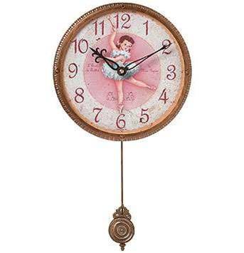 Peyton Ballerina 13" Wall Clock
