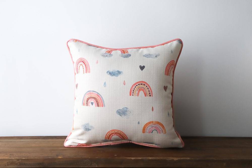 Rainbow Name Pillow