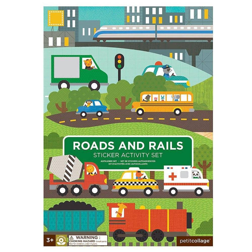Roads & Rails Sticker Activity Set - Twinkle Twinkle Little One