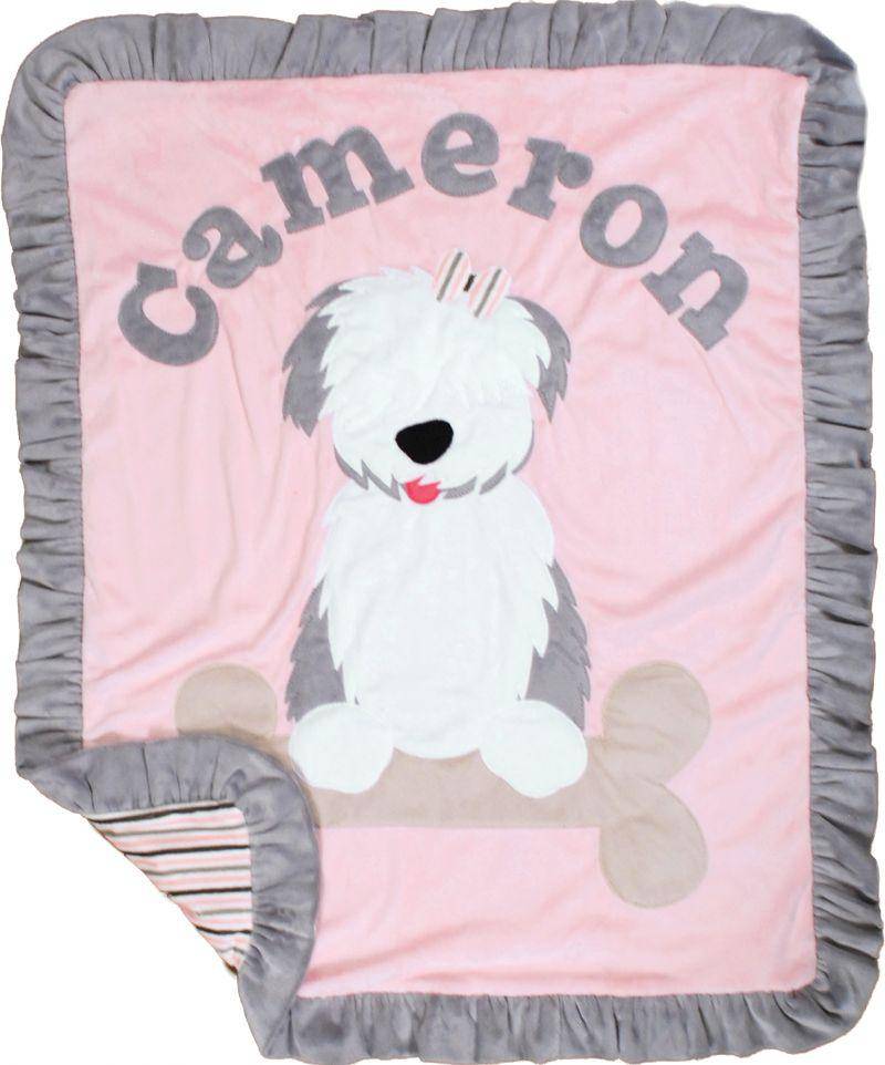 Puppy Love Boogie Baby Blanket