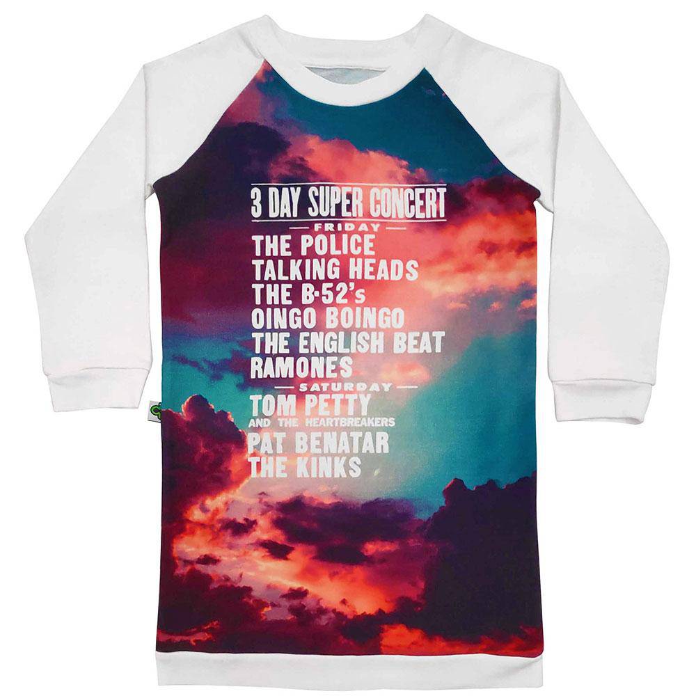 Super Concert Sweatshirt Dress - Twinkle Twinkle Little One